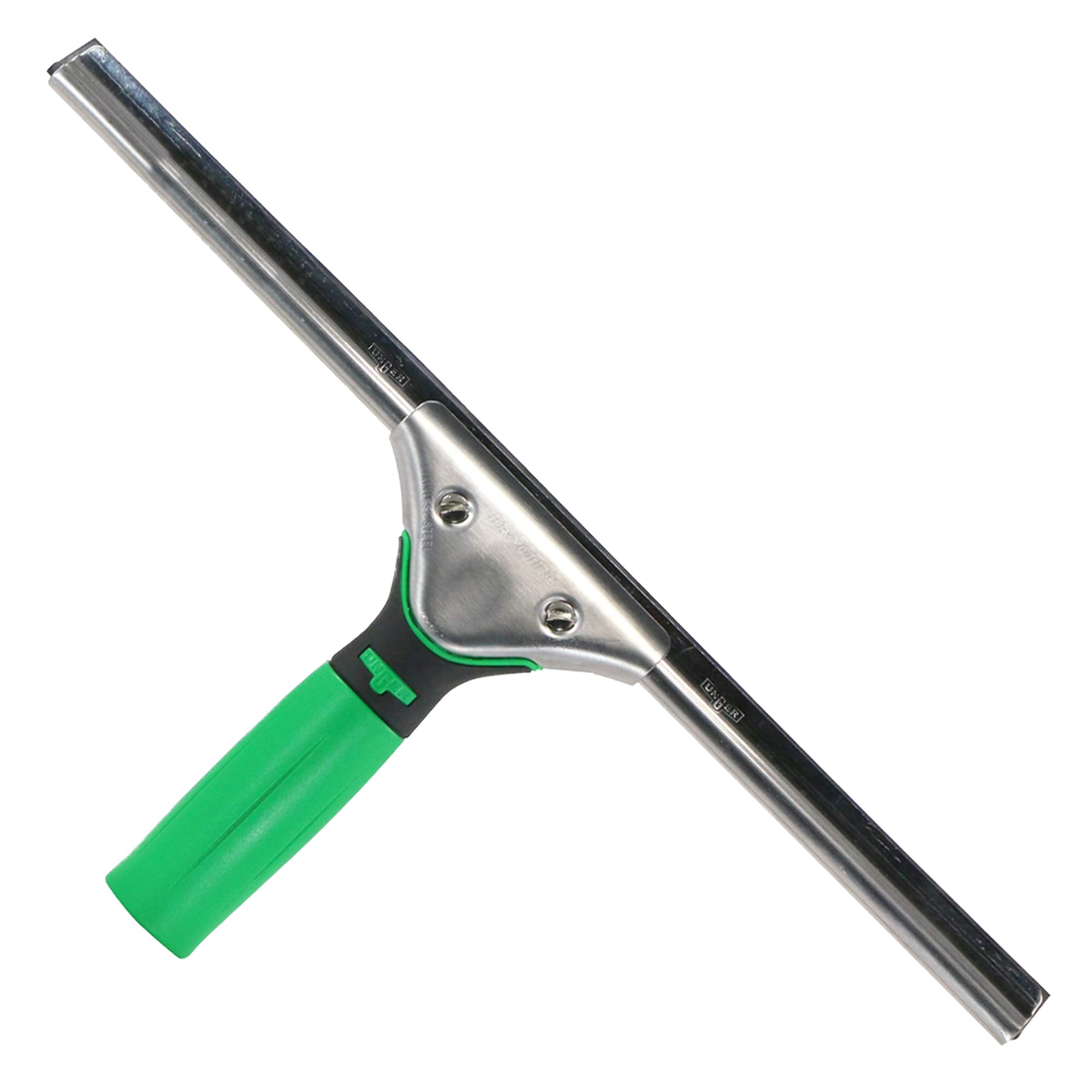 UNGER ErgoTec Hard ES45H myjka do okien (długość 45 cm, twarda guma wycieraczek, idealna do ciepłych temperatur)