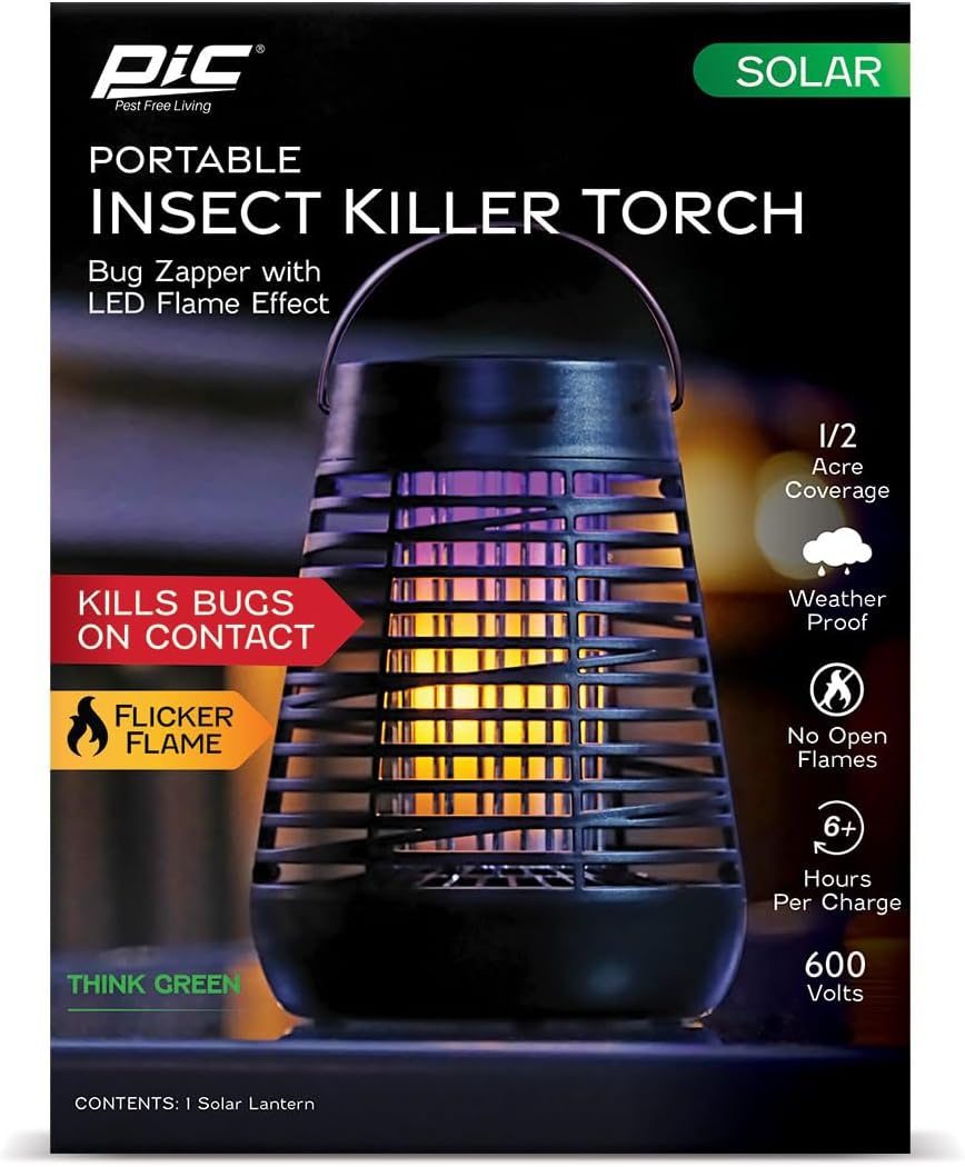 Solar-Powered, Contact Kill, and Flame... The Surprising Showdown in insect control Lighting