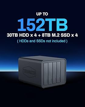 Amazon.com: TERRAMASTER D8 Hybrid HDD NVMe Enclosure USB 3.2