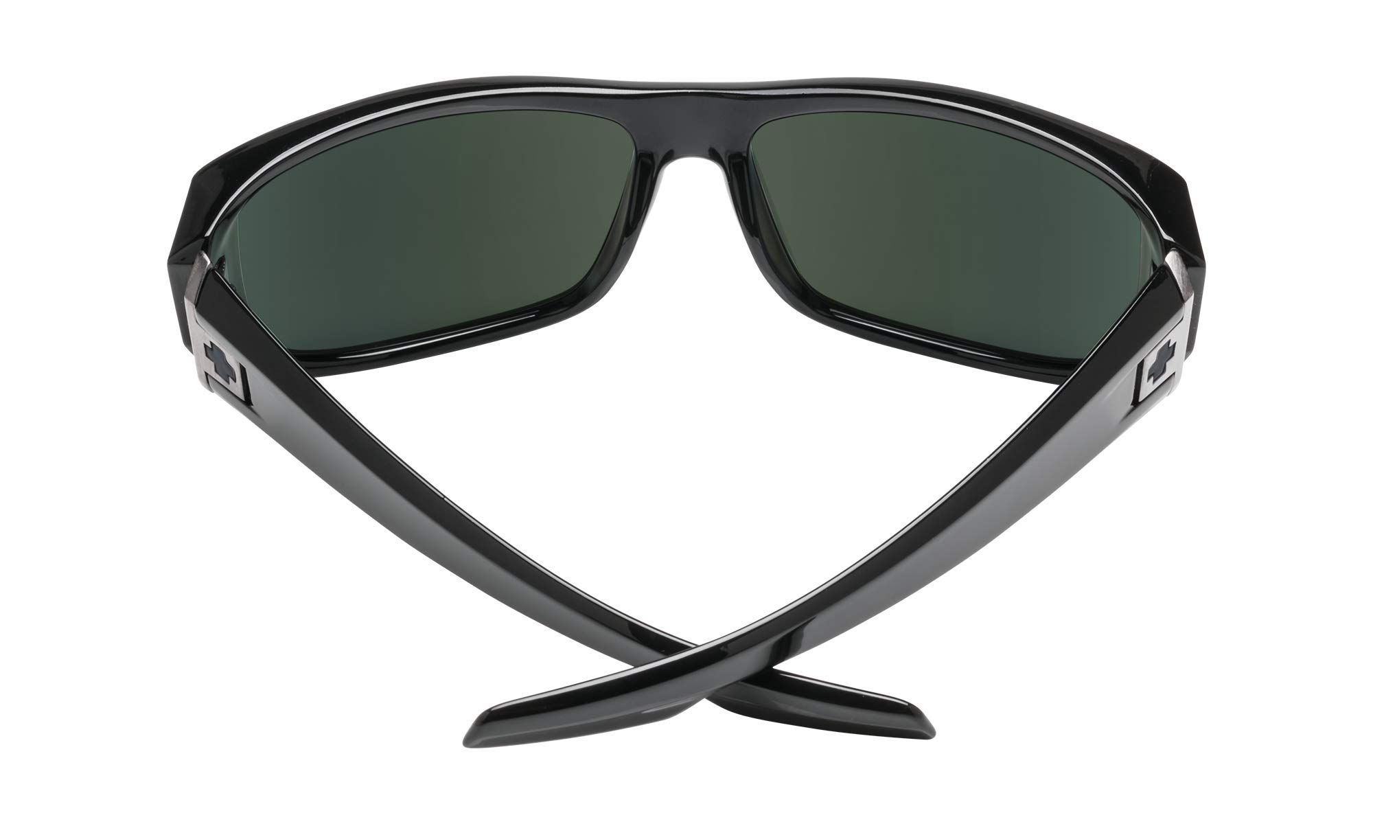 Spy Optic MC3 Occhiali da sole con lenti HD stile 25° anniversario montatura leggera Grilamid Nero Large