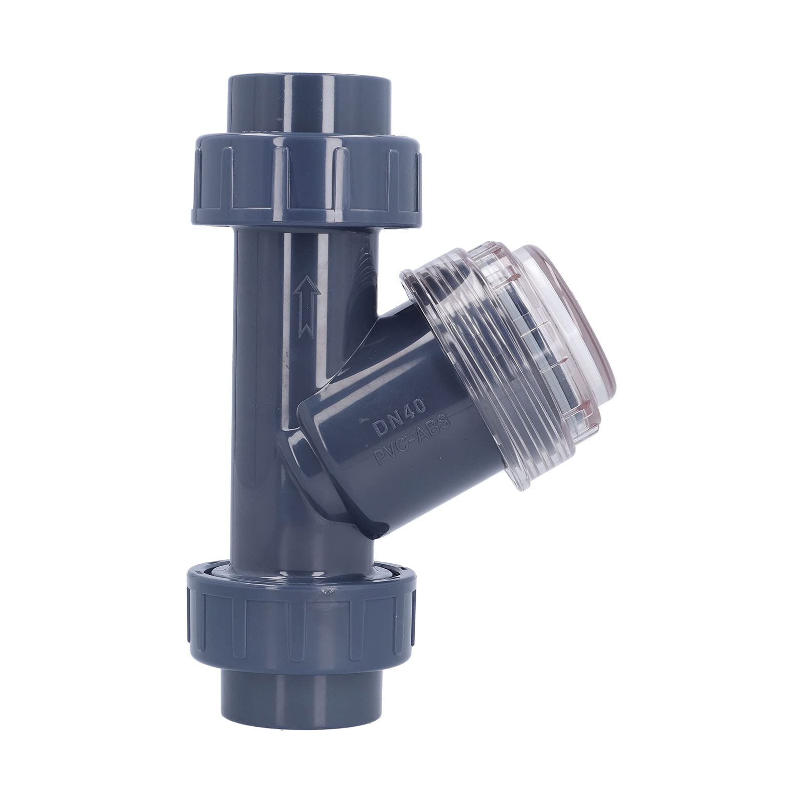 Tamis de type Y, filtre de tuyau en PVC, structure avancée, faible résistance, vitesse d'écoulement rapide pour l'industrie chimique, traitement de l'eau, irrigation d'aquarium,