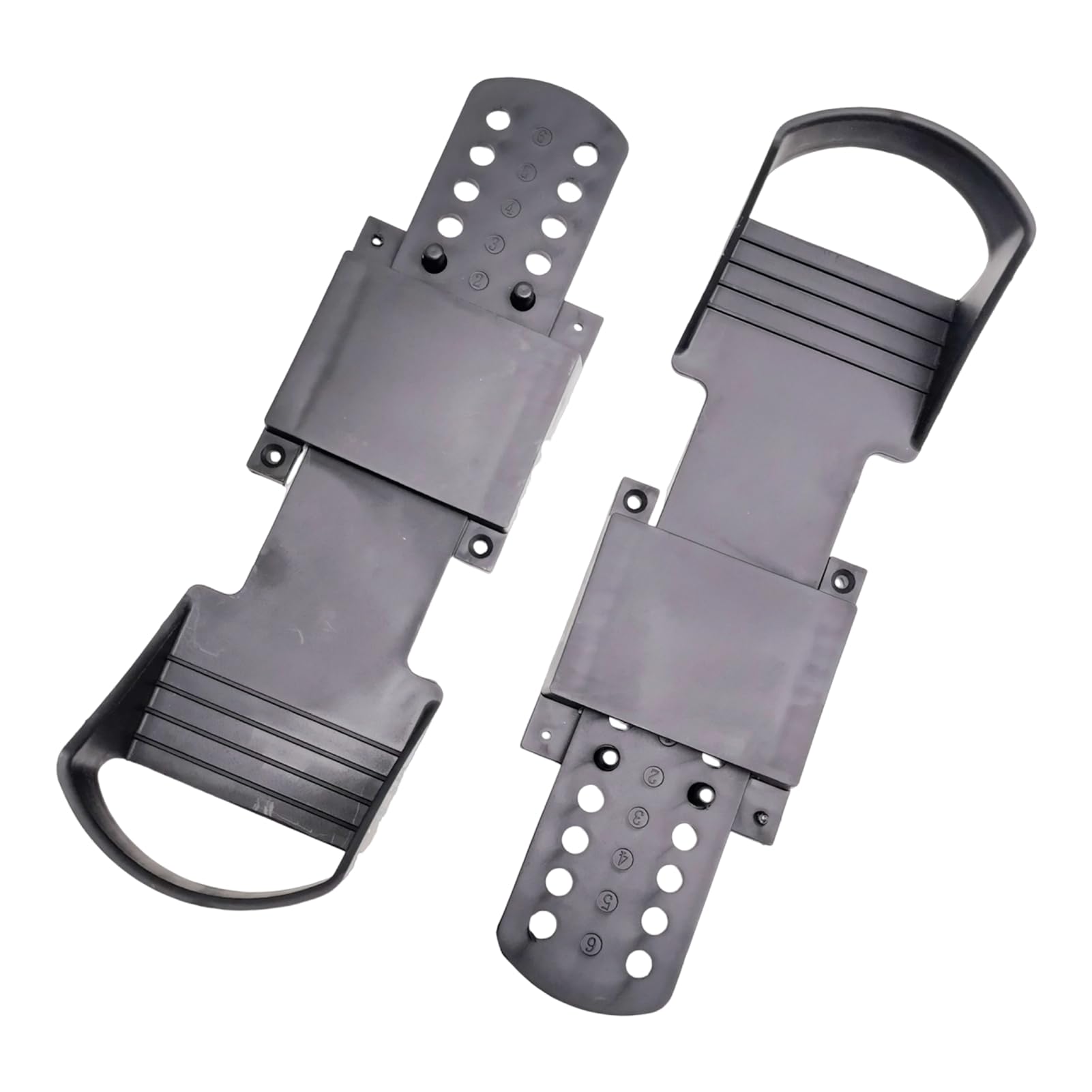 Paire De Pédales De Rechange Pour Rameur – Antidérapantes, ABS, 31x10 Cm, Faciles à Installer