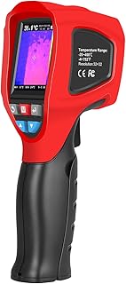 Thermal Imaging Camera 320 x 240 Pixels, Handheld Thermal Camera with Micro SD Card, High Accuracy Thermal Imaging Device for Electrical/Mechanical Building and HVAC Applications