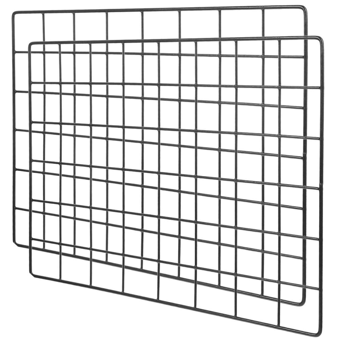 Paneles de pared de rejilla organizadora UPKOCH con estructura de hierro funcional y resistente