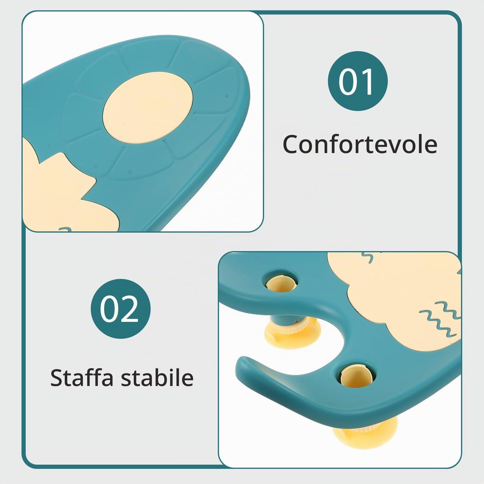 SUPVOX Supporto portatile per il bagnetto del neonato - Supporto per il lavaggio del sederino del neonato - Bagnetto per lavandino - Strumento per il lavaggio rapido del sederino del per lavello da