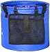 Premium Collapsible Bucket by Freegrace - Compact Portable Folding Water Container - Lightweight & Durable - Includes Handy Tool Mesh Pocket (Navy Blue(Upgraded), 23L (Lid))