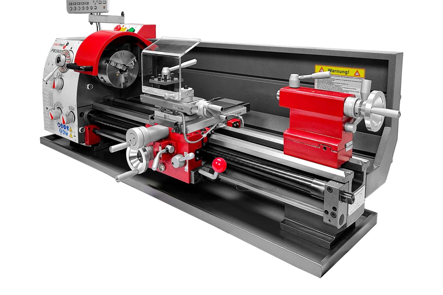 PAULIMOT Drehmaschine PM3900 mit 400 Volt Motor und Messsystem