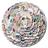 MBCJEIXK 120 Pieces Colorful Brain Sticker Pack | Brain Vinyl Stickers for Scrapbook,Journaling,Laptop,Bumper,Skateboard,Water Bottles,Computer,Phone,Cartoon,Hard hat,Car Sticker