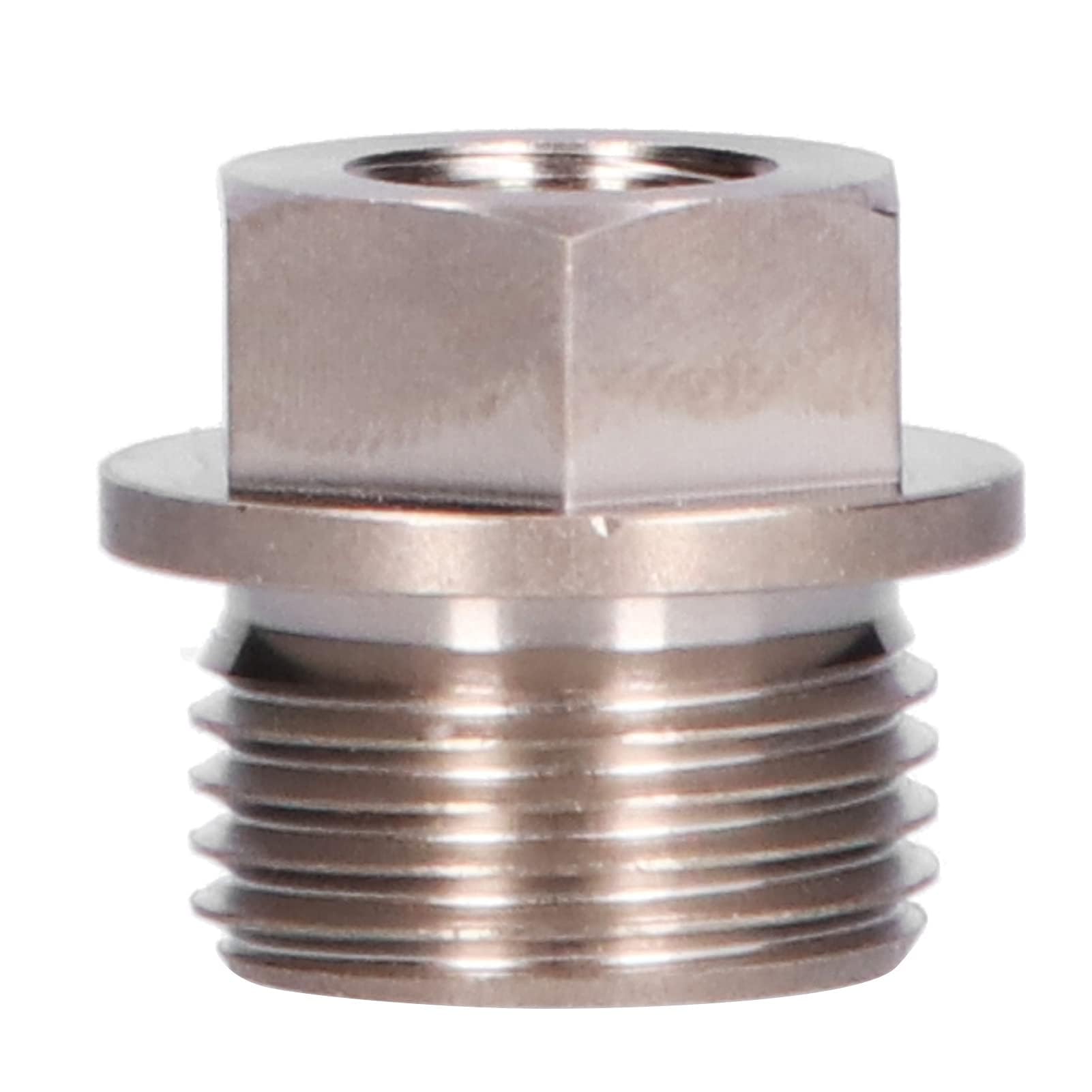 Adattatore Sensore Pressione Olio Filettatura M18x1,5 a 1/8NPT Sensore Temperatura Acqua di Scarico con Guarnizione