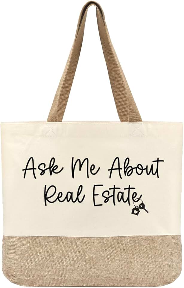 Real Estate Agent Tote Bag