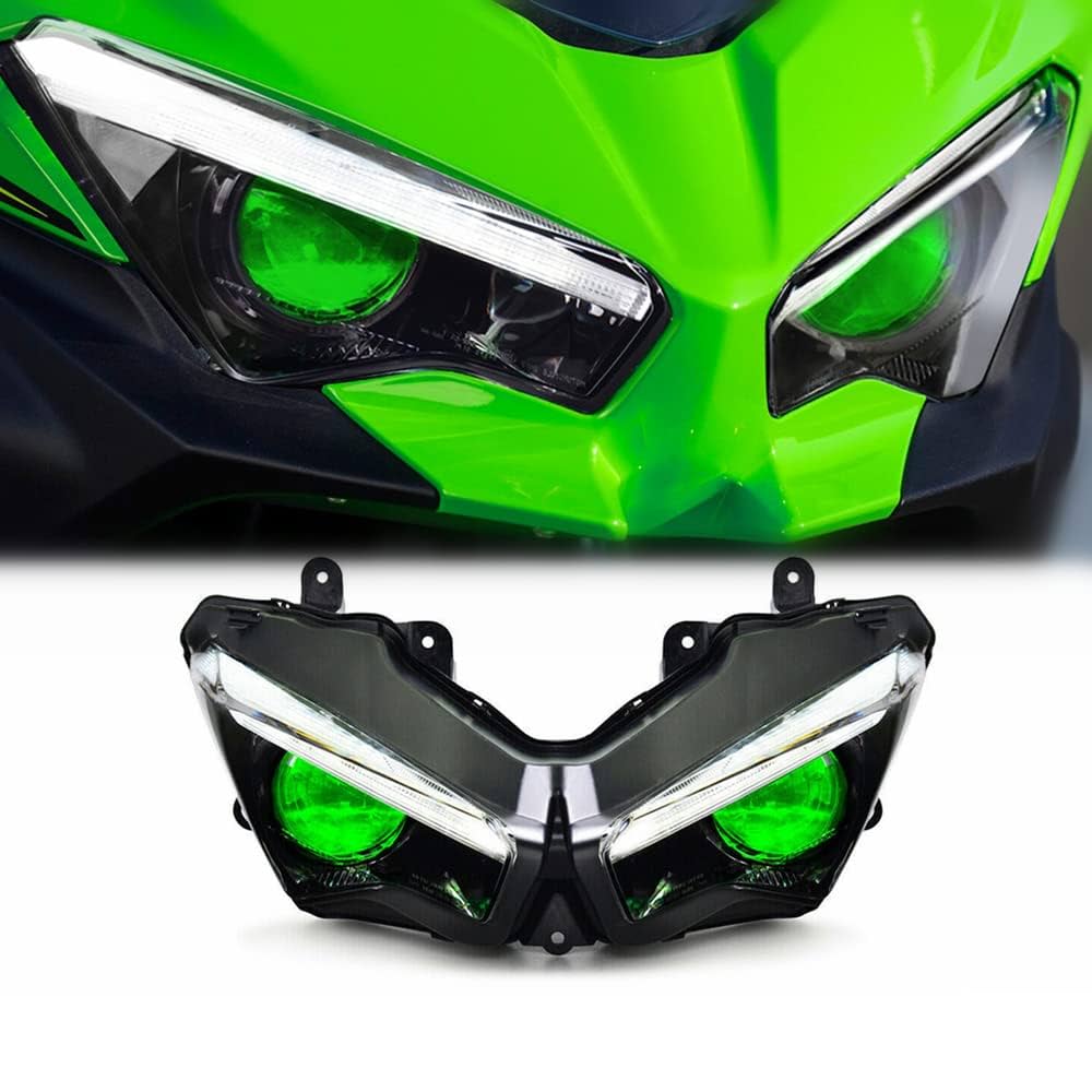 smile0u0p Amazon.com: KT Headlight Assembly for Kawasaki Ninja ZX6R ZX