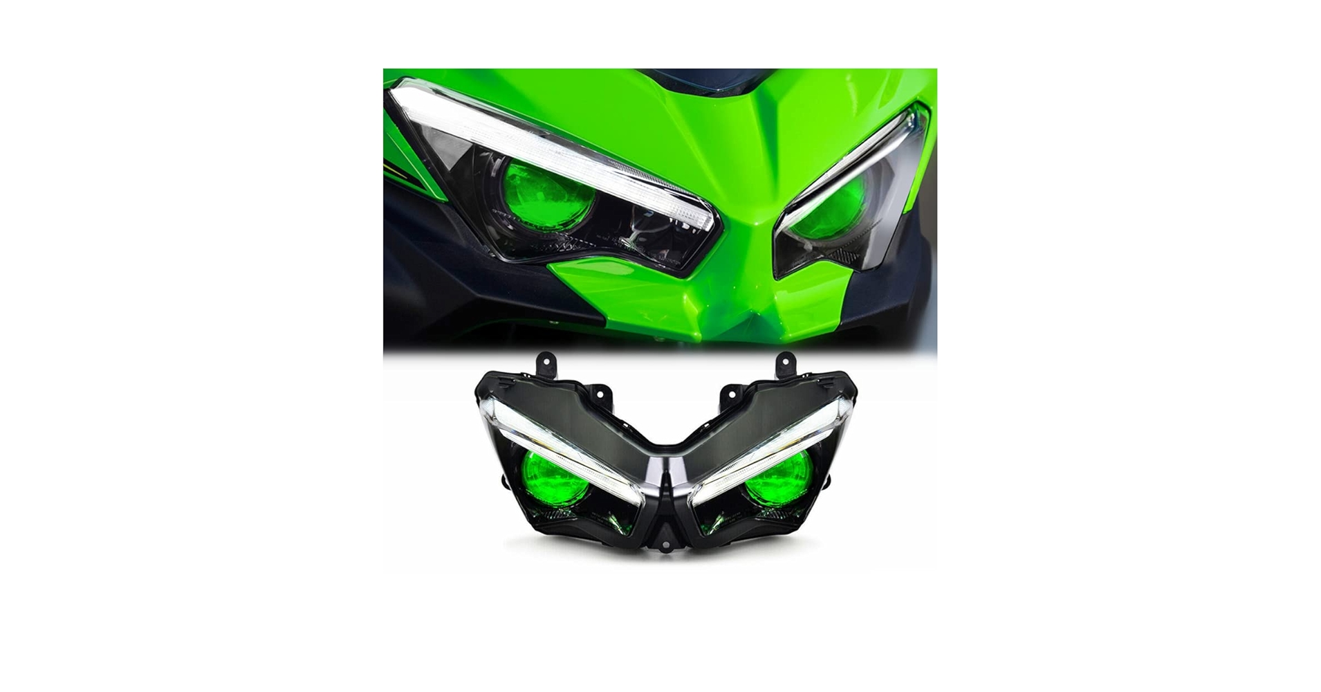 Amazon.com: KT Headlight Assembly for Kawasaki Ninja ZX6R ZX