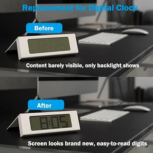 Miniatura 7 de Láminas de película polarizada, 2 unidades, 7.8 x 5.9 pulgadas/7.9x5.9 in, polarizador adhesivo, filtro polarizador lineal para pantalla de física