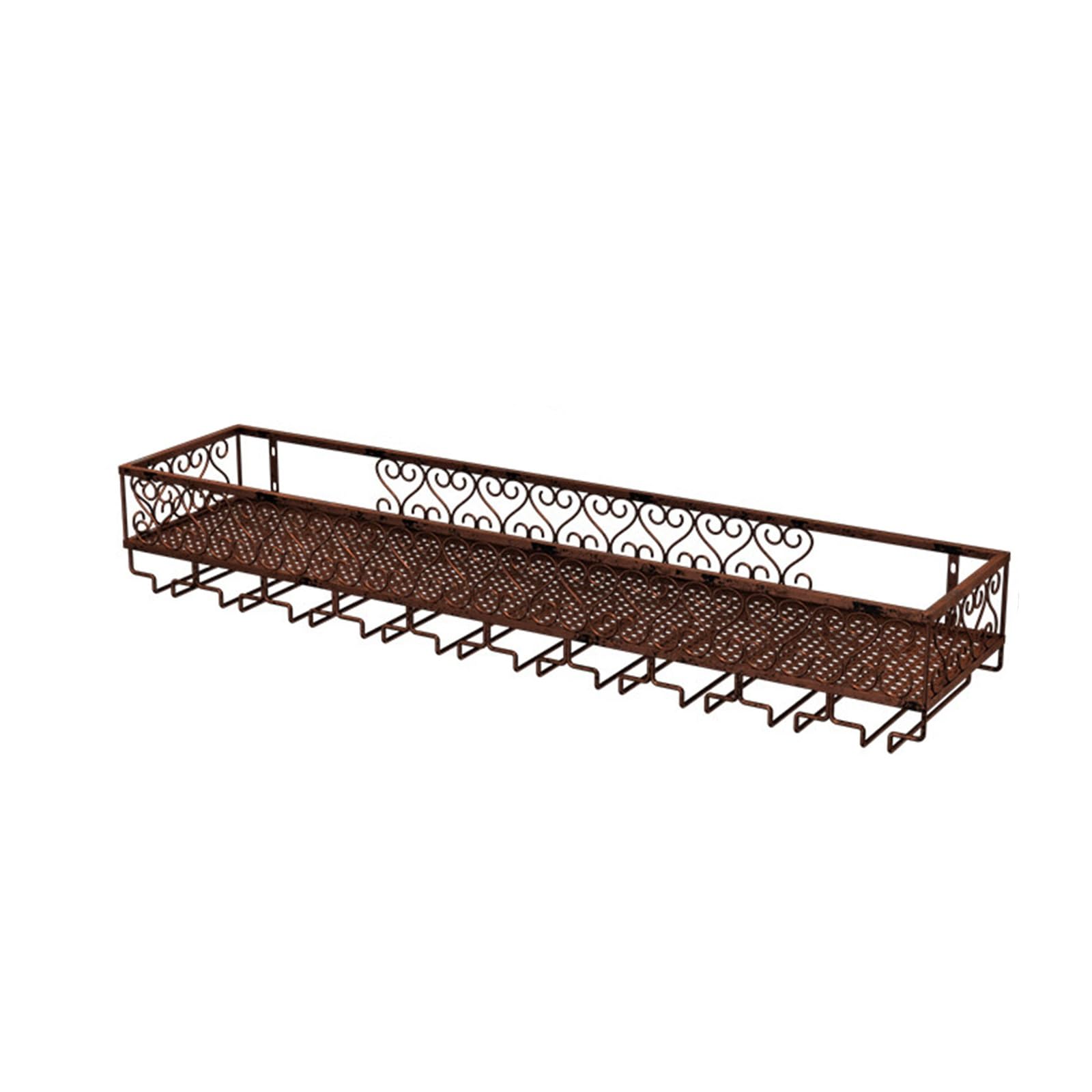 YXLLGS Wall Mounted Wine Rack, Hanging Stem Glass Holder