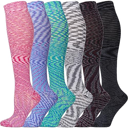 Image of LEVSOX Compression Socks Women and Men, 20-30mmHg, Best for Nurses, Travel, Pregnancy