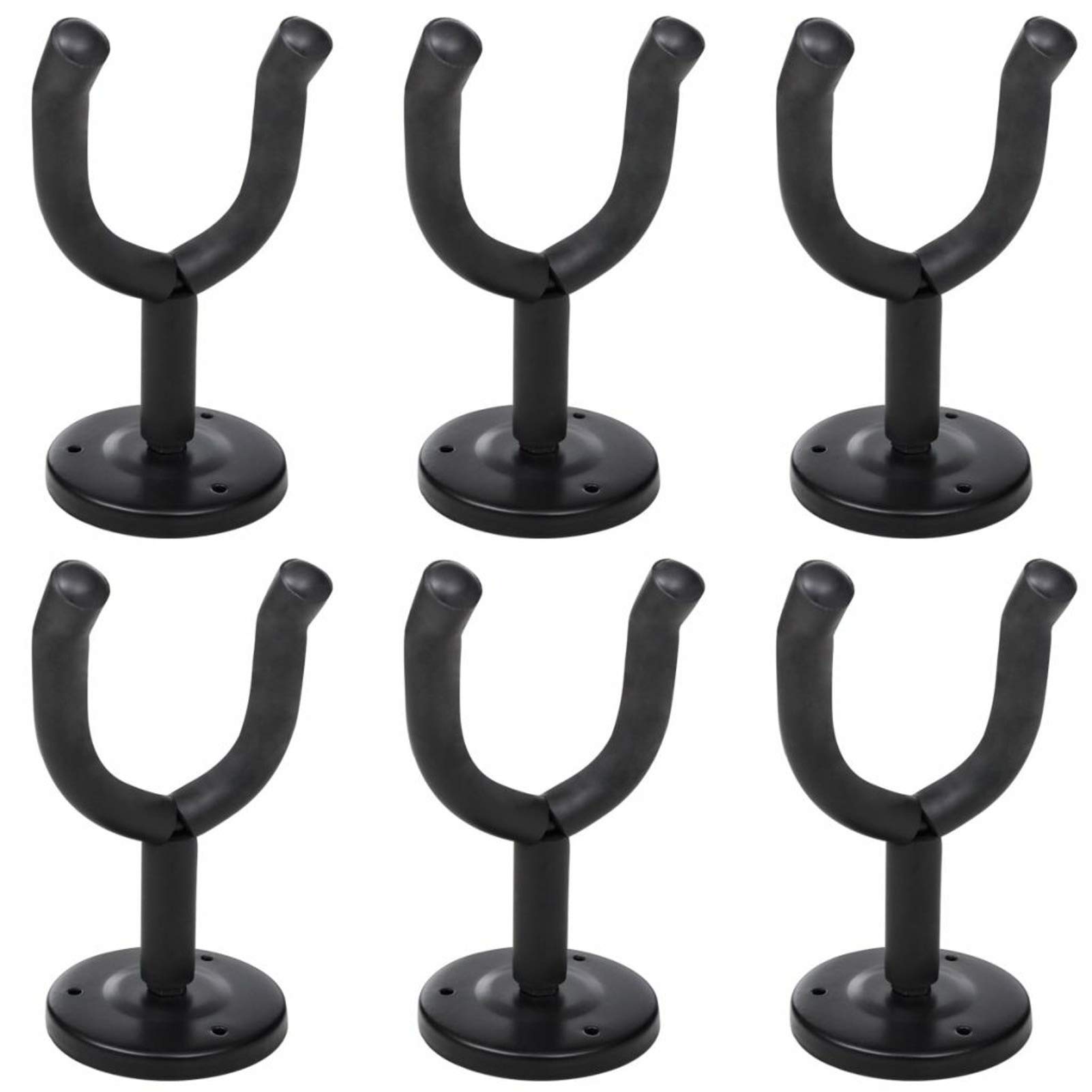 Homgoday Set di 6 ganci da parete per chitarra, accessori per chitarra