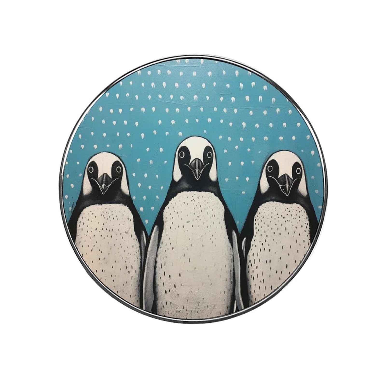 Fridge Magnets Waterproof Small Strong Magnets for Fridge Art Style Penguin Refrigerator Magnets Kitchen Accessories Cute Decorative Magnets for Whiteboard Locker Office Home Decor
