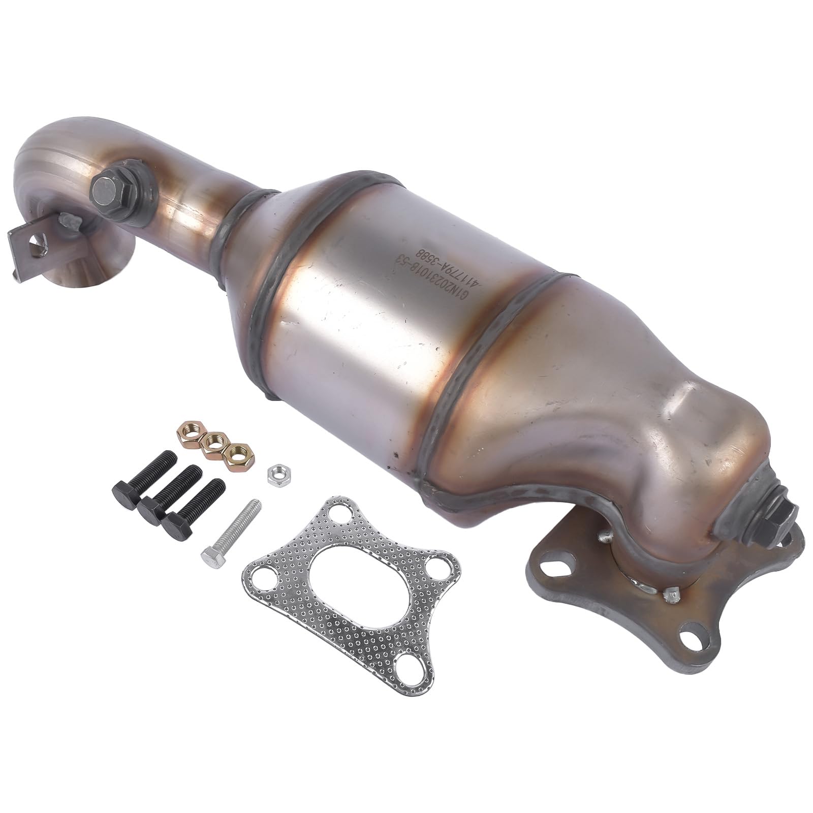Bisenya Catalizador de recambio para motor EB2(HMT) C1 1.2i C4 CACTUS 1.2i DS3 1.2i 108 2008 208 301 308 9672883980 9678127280 BM91784H BM92266H Colocación para escape, delantero