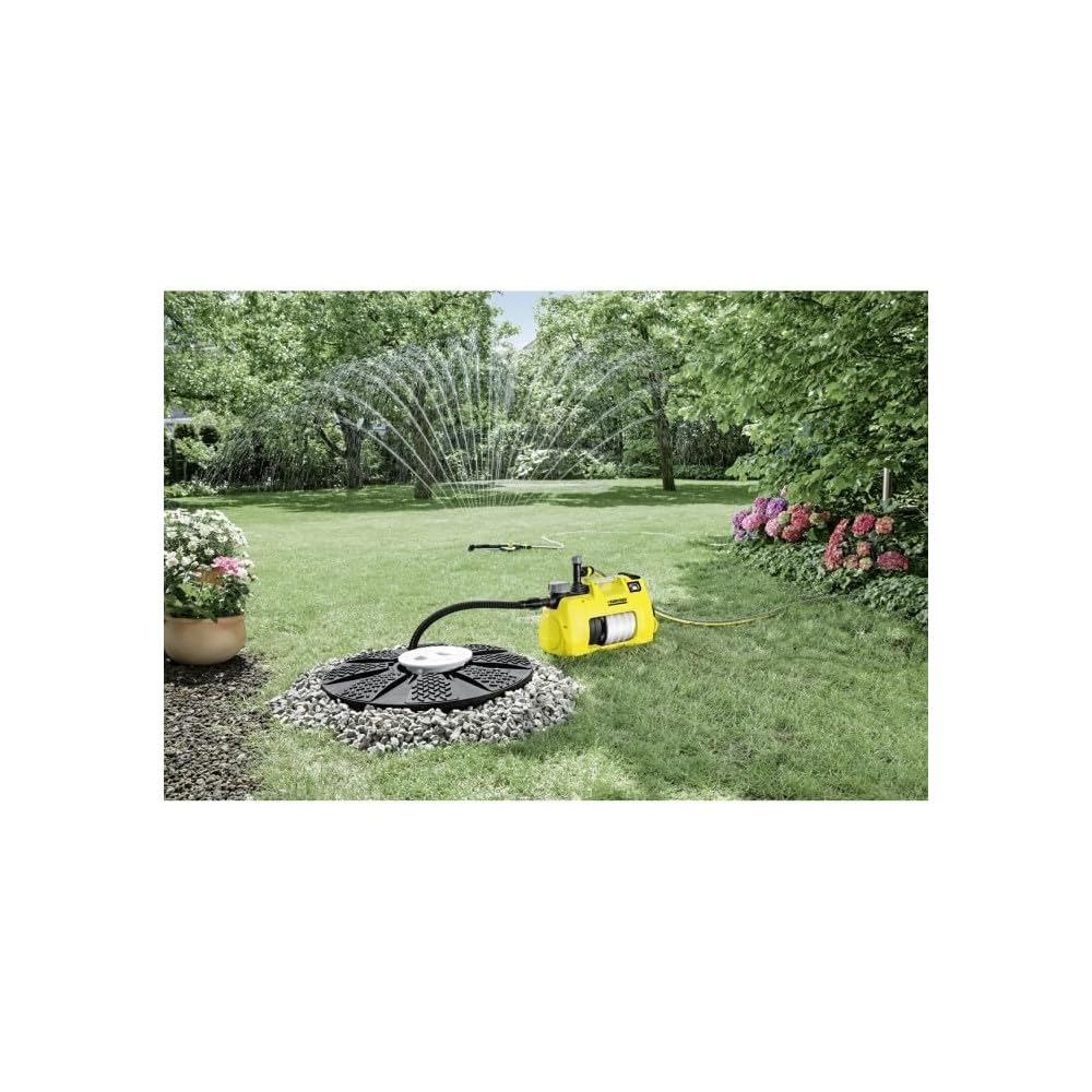 Kärcher 16453660 Pompe 2 en 1, 1000 W, Jaune/noir