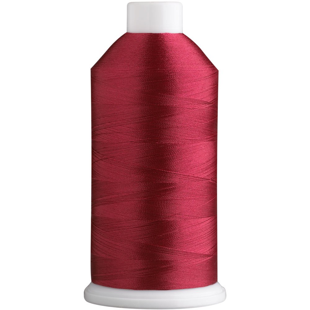 Superpunch SuperB Embroidery Thread 40wt, 5000 m Cone, Cherry Red 530