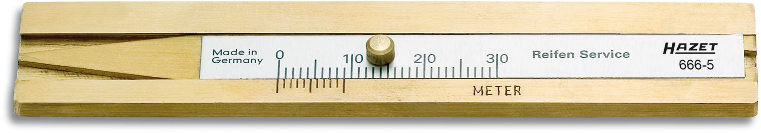 Hazet 666-5 Tyre Tread Depth Gauge