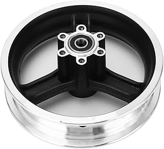 Cubo de roda de scooter elétrico, 25 cm, liga de alumínio, durável, cubo da roda dianteira, dissipação de calor para peças de reparo de roda de scooter