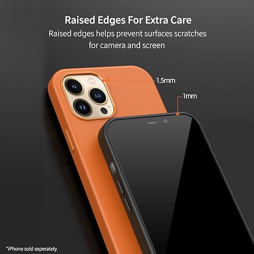 Miniatura 4 de Funda de piel italiana auténtica para iPhone 1212 Pro, compatible con MagSafe, color medianoche
