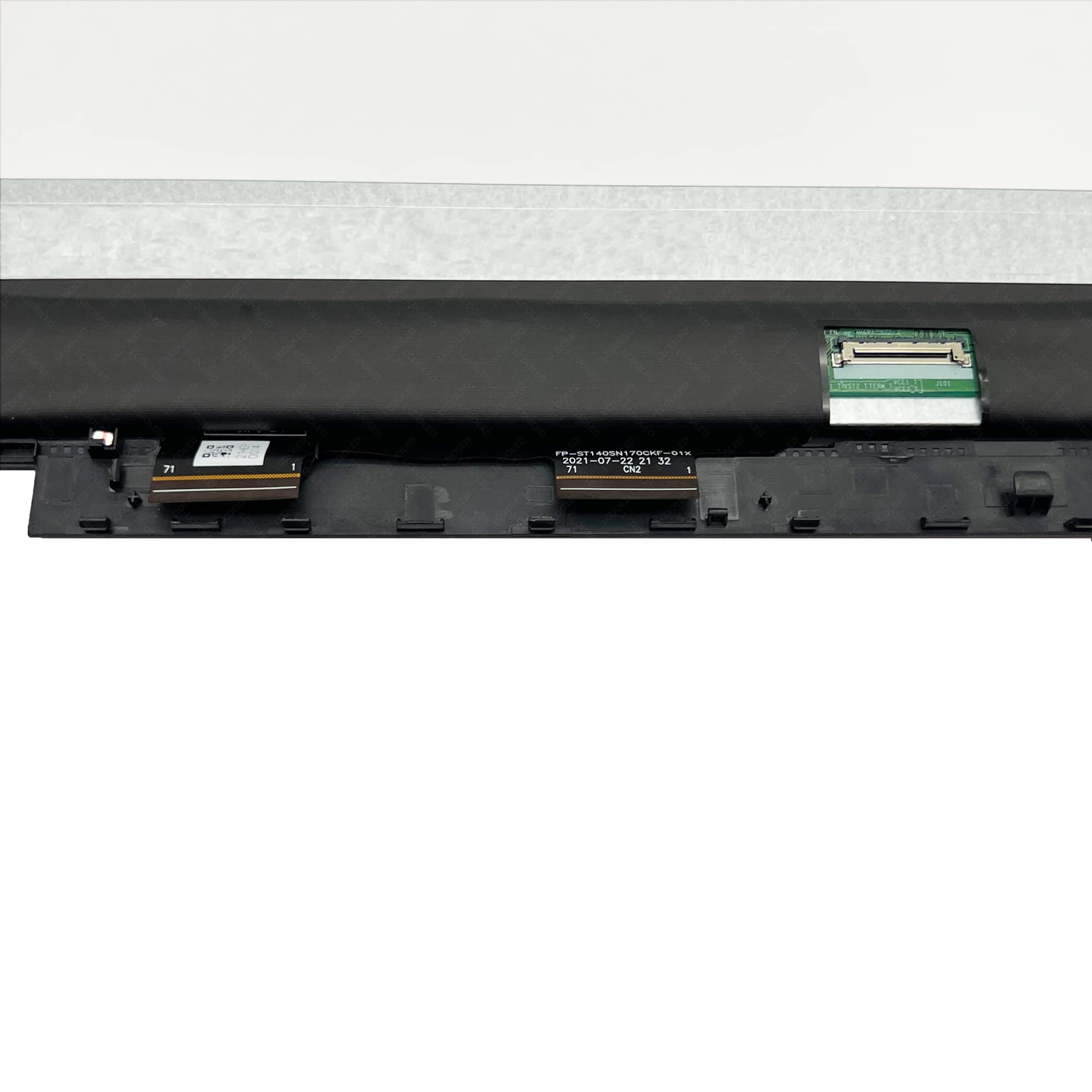 14 pollici FHD LED Touch Screen Digitizer IPS Display Assembly per HP Pavilion x360 14-ek0775ng 14-ek0755ng 14-ek0001ng 14-ek0002ng con cornice
