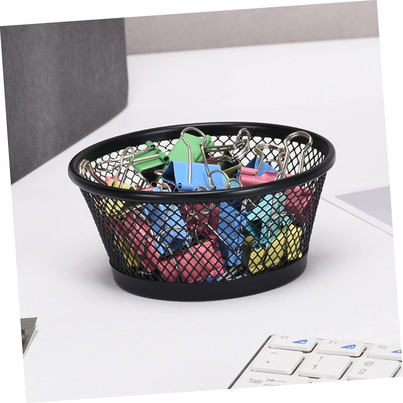 SHINEOFI 8pezzi Distributore Graffette Organizer Per Scrivania Design Per Ufficio e Scuola Facile e Manutenere