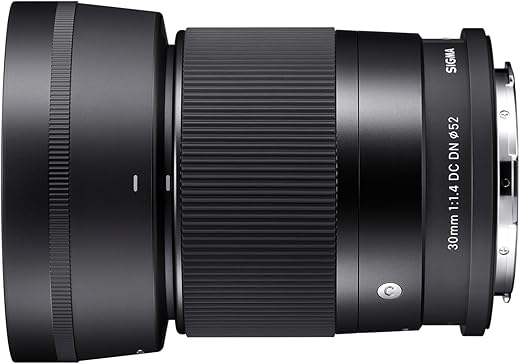 Sigma 30 mm f/1.4 DC DN Contemporary Lens for Sony E-Mount – Black