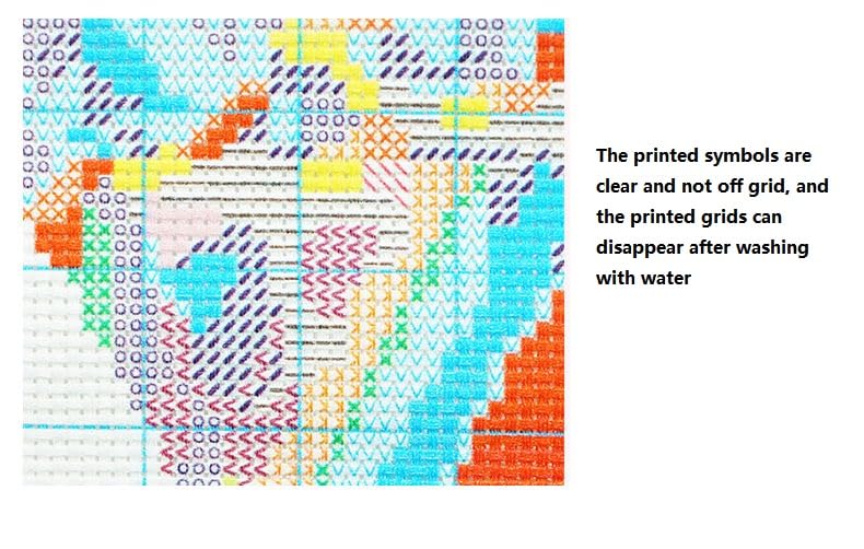 Kit Punto Croce Elefante Per Principianti - Set Completo Con Tessuto Prestampato 46x46cm - Foto 2