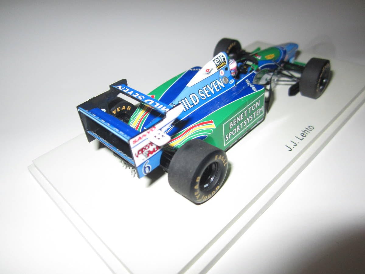 Amazon | スパーク 1/43 ベネトン B194 フォード 1994年モナコGP №6 J 
