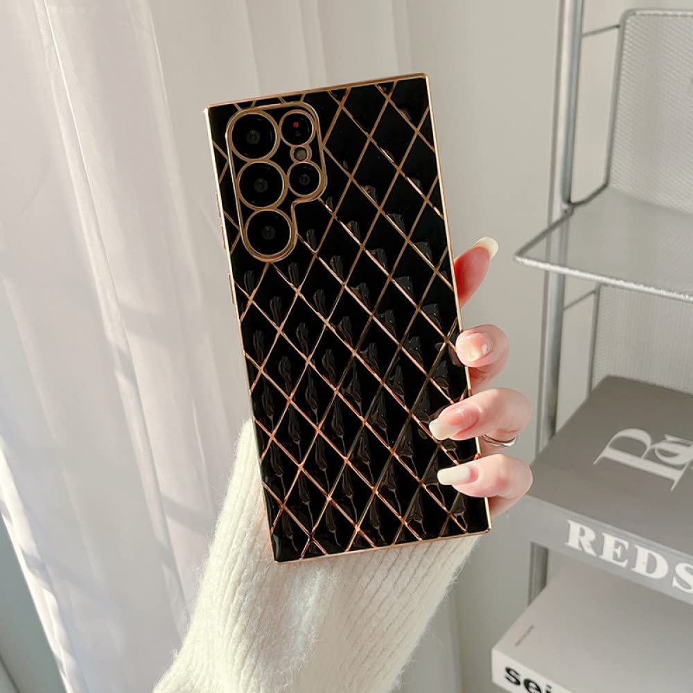 Coque géométrique Note 20 avec placage diamant ajustement parfait - 5