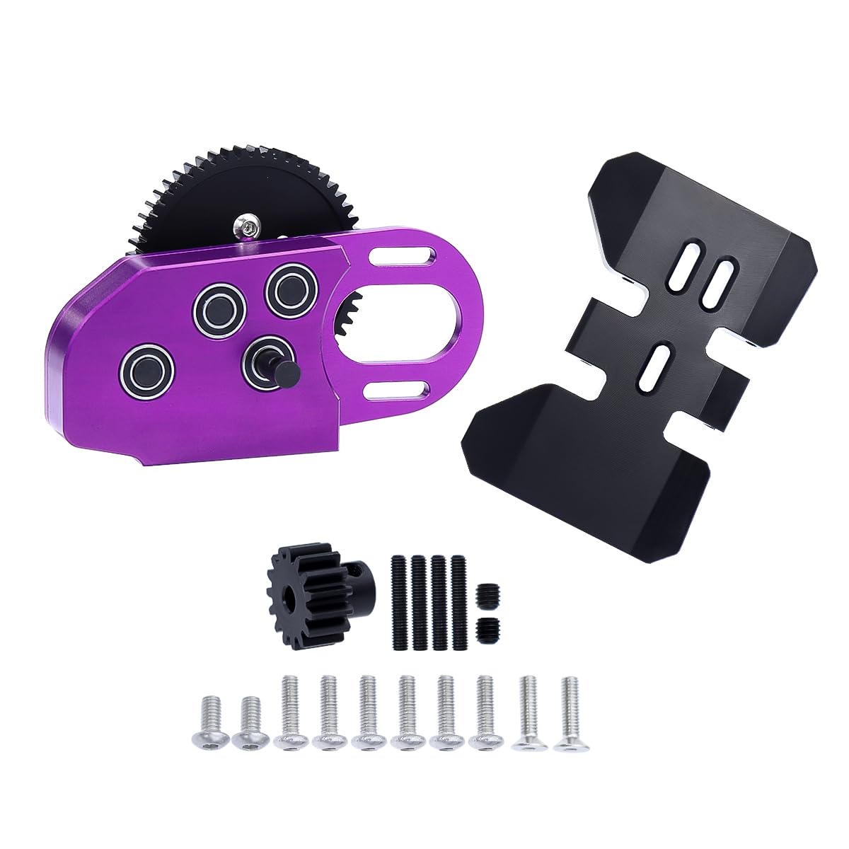 Amazon | ZLiT LCG 1/10 オーバードライブギアボックスケース RC