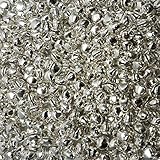 300 PCS Jingle Bells Bulk, 10mm Jingle Bells with 14m Elastic Thread, Craft Bells for DIY or Decorat