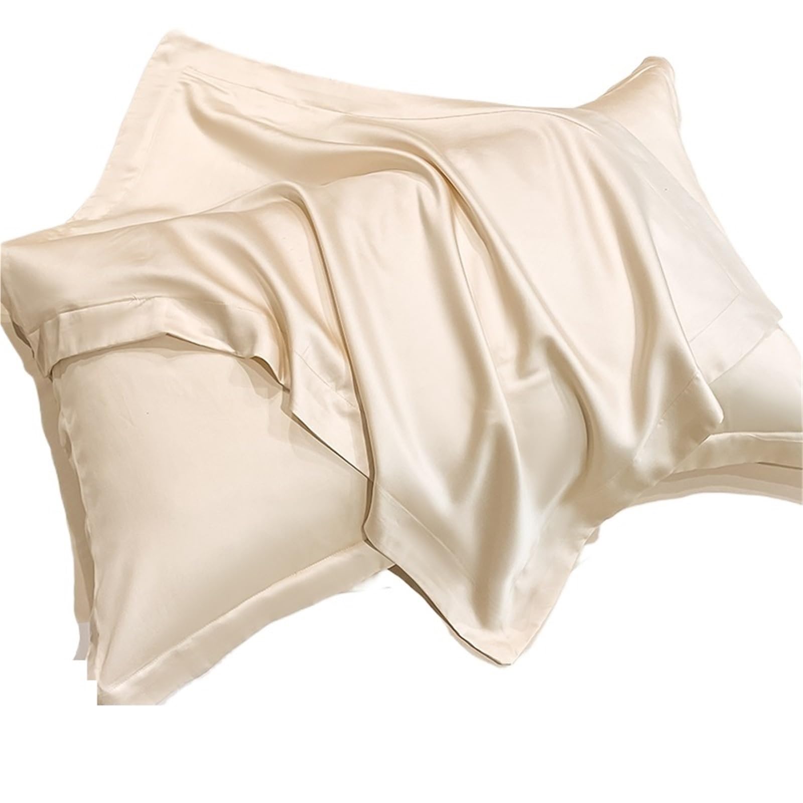 Silk pillowcase Tencel Pillowcase Summer Ice Silk Cool Pillow Case Single(Color 6)