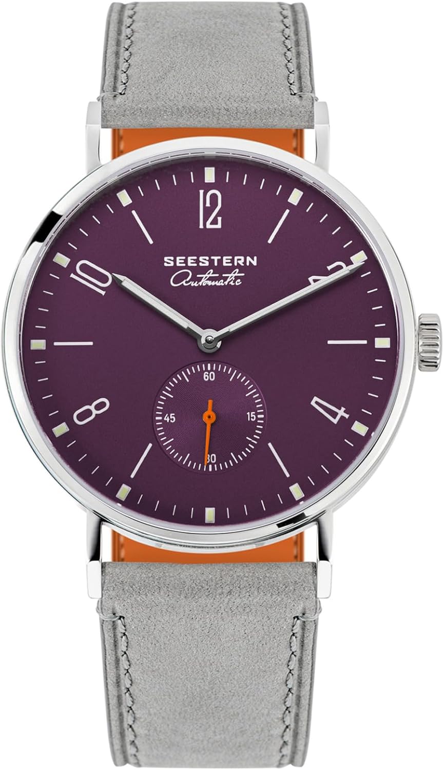 Seestern 38mm Small Second Seagull ST1701 Movement Mechanical Vintage Watch S382.06.G