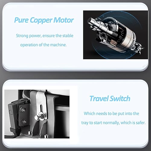 Miniatura 4 de HayWHNKN Divisor eléctrico de masa redondo, 36 piezas, cortador de masa de 1.06  5.47 onzas, máquina de fabricación de bolas de masa, separador de