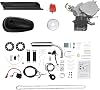 100CC 44 Tooth Bicycle Engine Full Kit, 2-Stroke4-Stroke Gas Petrol Motorized Bike Bicycle Gasoline Motor Engine Motor Kit DIY Conversion Kit with Sprocket Chain Drive Bike Bicycle Scooter