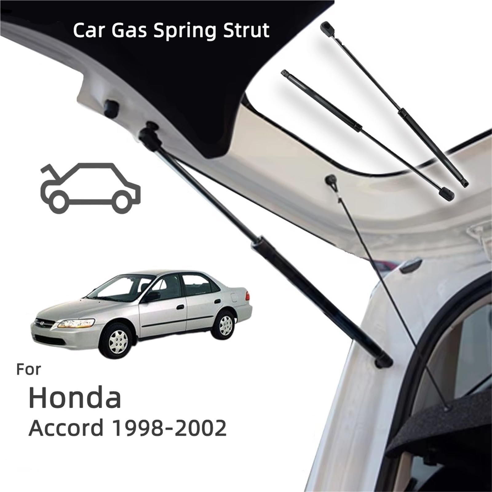 Podpora amortyzatora pasuje do Accord 1998-2002 OE SG326010 8194180 Podpora podnośnika maski przedniej Sprężyny gazowe Gas Struts