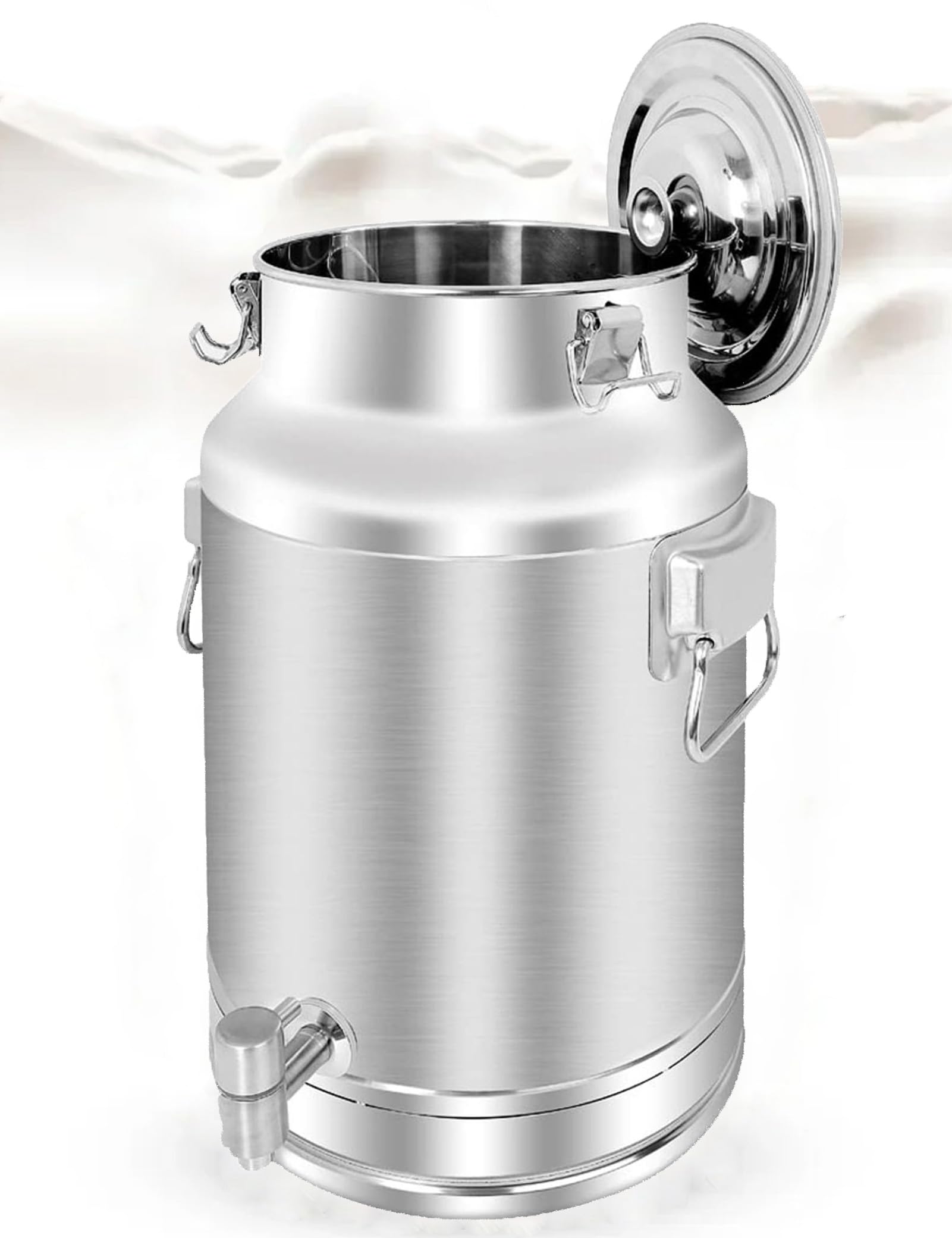 Réservoir à huile en acier inoxydable 5L pour stocker le vin et le lait