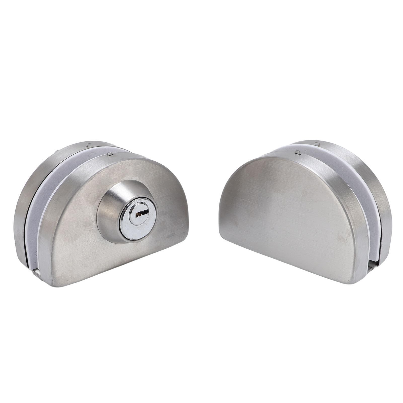 Serrure de porte en verre double boulons acier inoxydable 10-12mm