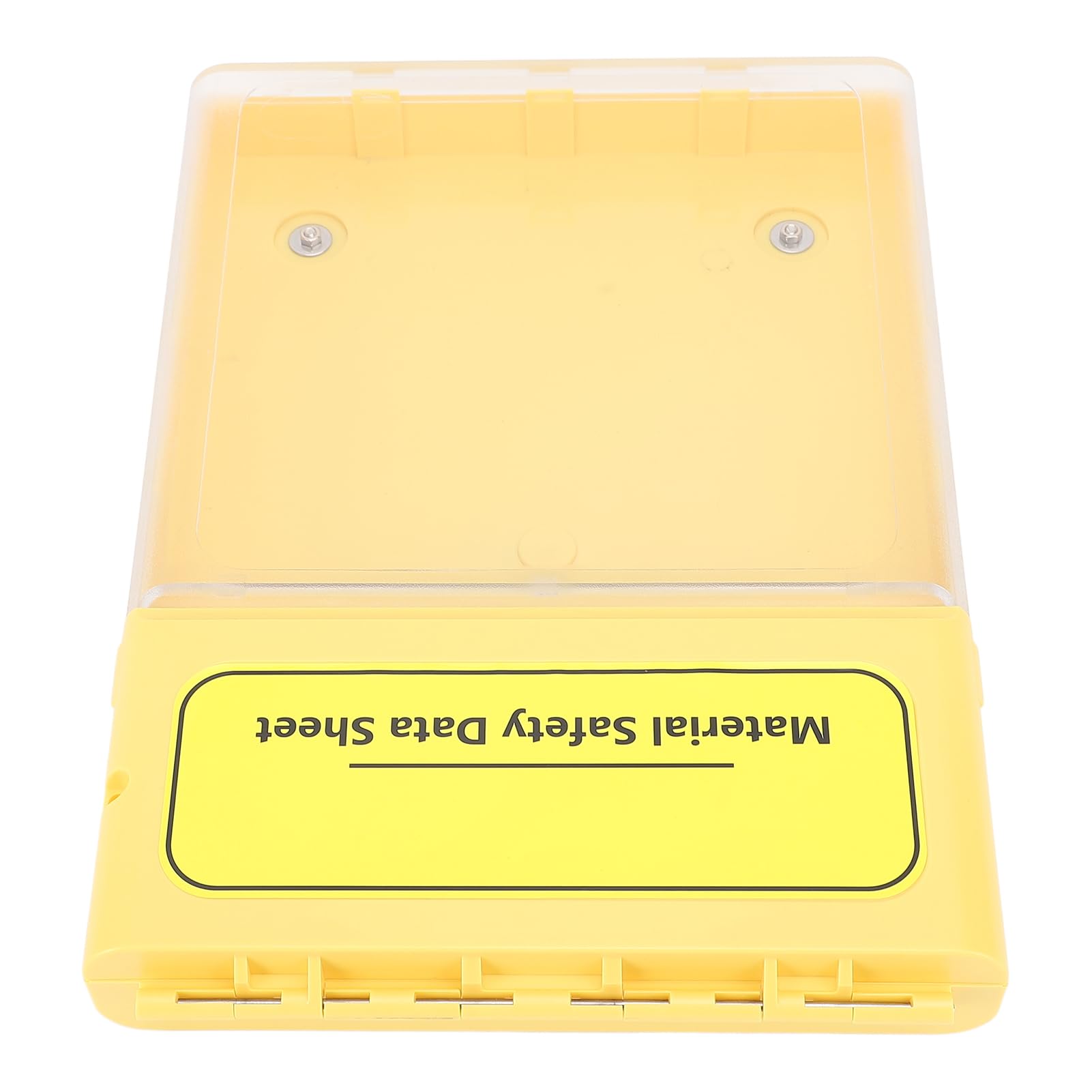 Bewinner Scatola Portadocumenti Visiva Resistente Alla Polvere e all'acqua, Scatola Magnetica per Documenti Industriali MSDS per Manuali, Schede di Sicurezza, Custodia Trasparente Portatile per
