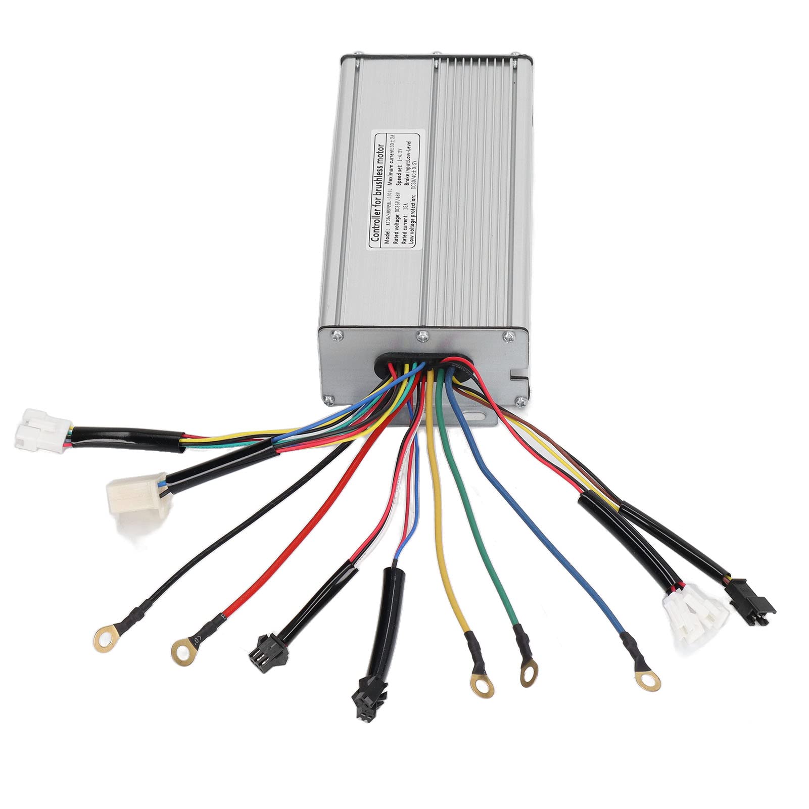 Zestaw do konwersji roweru elektrycznego MAPHRWZ, do samodzielnego roweru elektrycznego z miernikiem LCD8H, przepustnicą kciukową, kontrolerem, okablowaniem czujnika, zasilaczem,