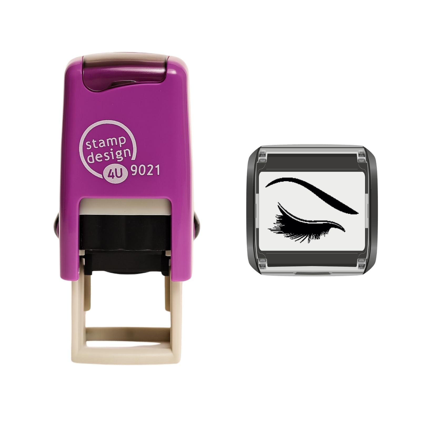 Stamp Design 4U Black Traxx 9021 Eyelash Loyalty Stamp