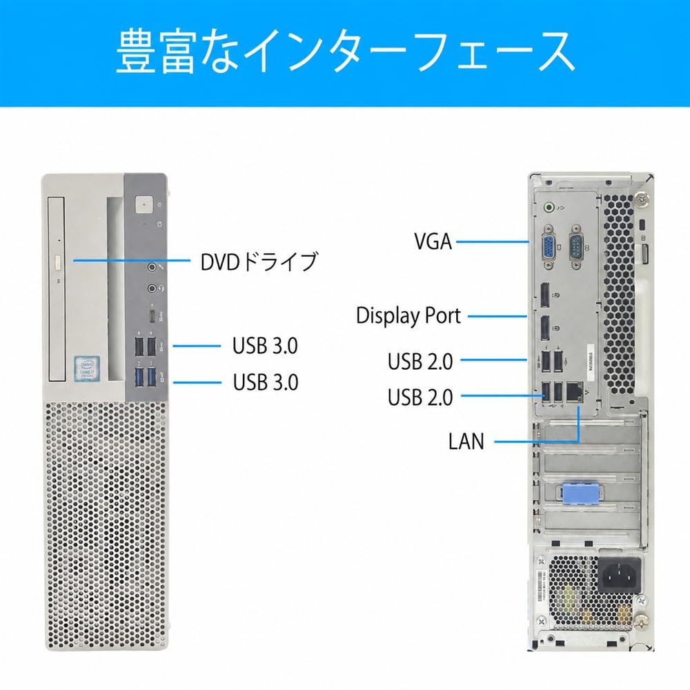 Amazon.co.jp: デスクトップPC Mate 整備済 第8世代 i7-8700 16GB