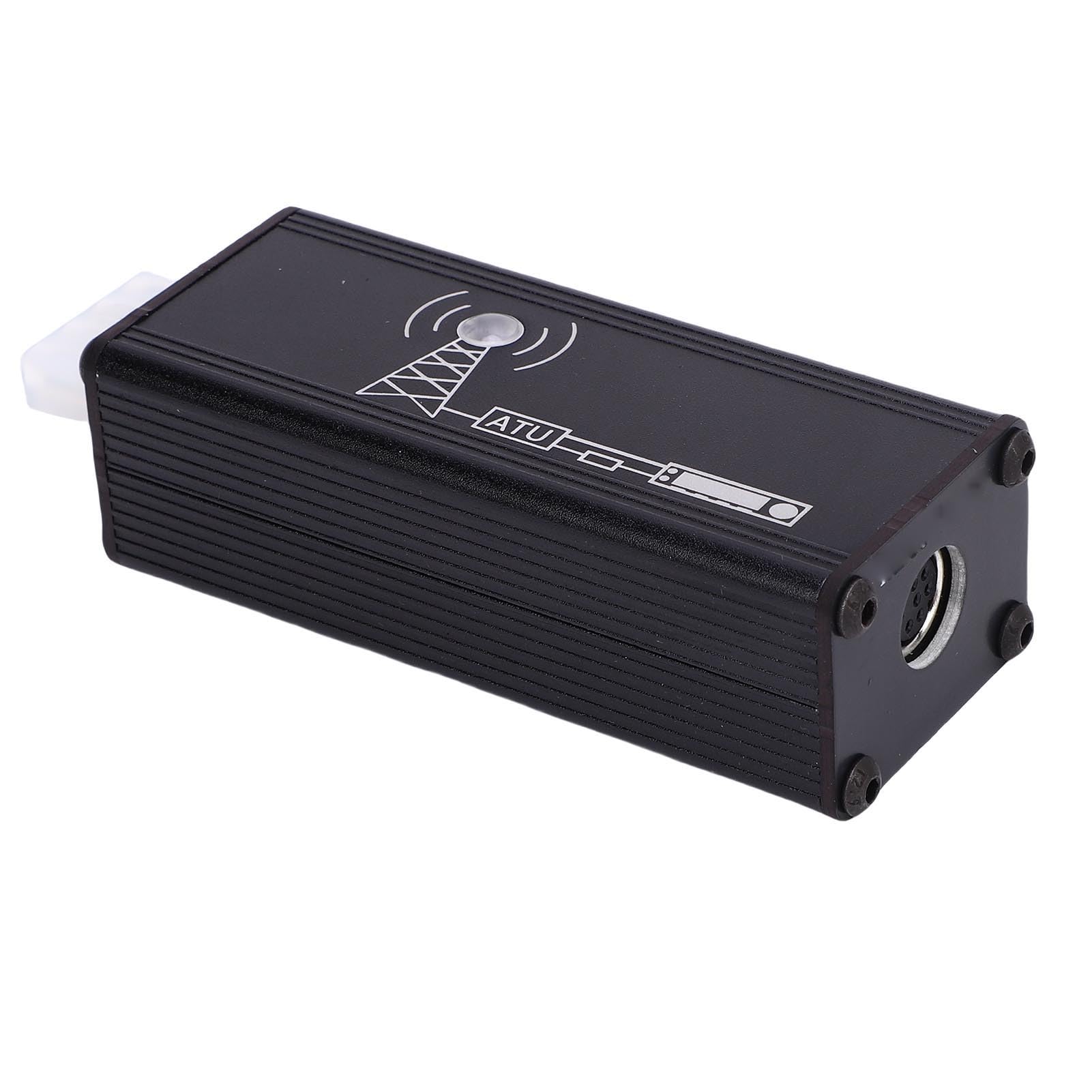 Zerodis Convertidor de Sintonizador de Antena, Adaptador de Sintonizador de Radio Compacto con Indicador LED para DX10 FTDX101 FTDX3000