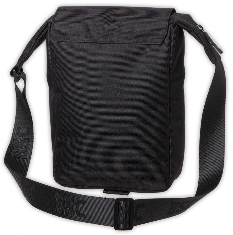 Hertha BSC Berlin Stadiontasche groß - Logo - schwarz | Umhängetasche | All Black | Tasche | HBSCB