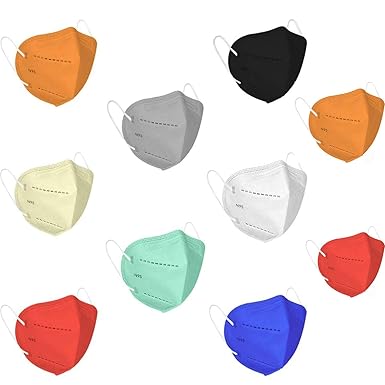 VE-MARUSH (PACK OF 9) N95 Face Mask For Men, Women Multicolor N95 5 Layer Breathable, Washable And Reusable Cotton Cloth Face Mask For Men, Boys, Women, Ladies, Kids, Bikers,Useful For Pollution