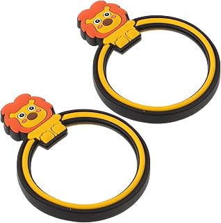 2pcs Compact Portable round Car Mirror Accessories for Rear Facing Seats with Suction Cup Mount, Plastic and Glass Rearview Mirror for Safety in Cars and Trucks